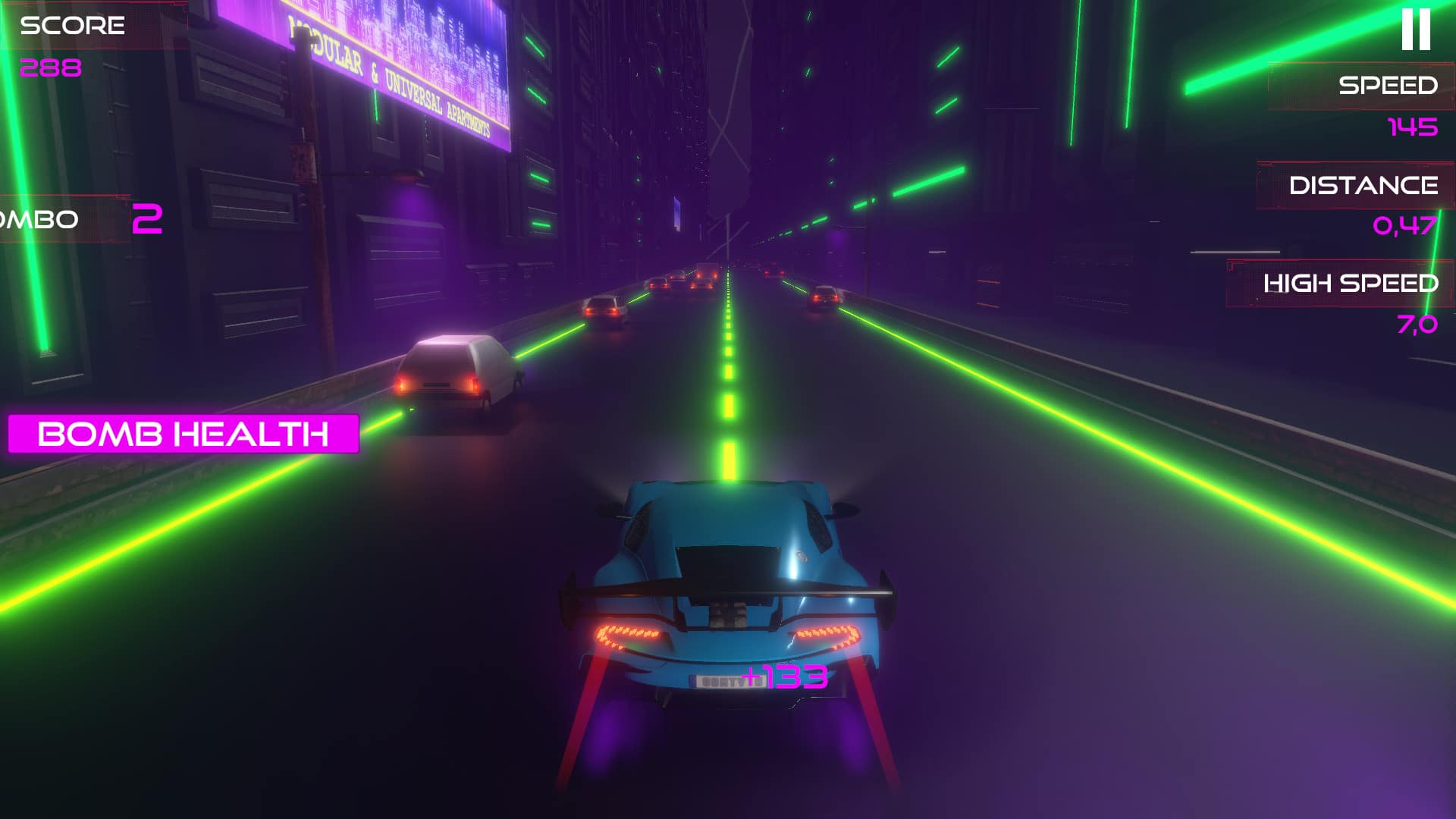 NEON SPEED Mobile Android Apk Full Version Game Free Download